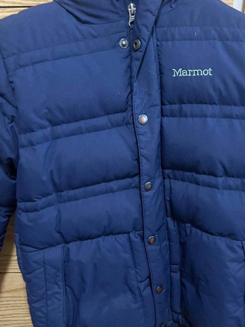 Marmot Kids Puffer Jacket Navy Blue